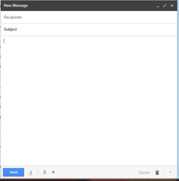 Compose New email Message with GMail