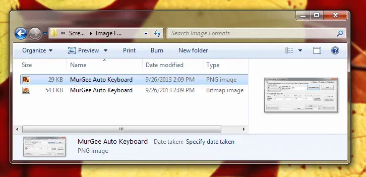Screenshot Converted to PNG File