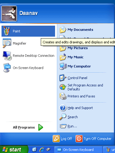 Screenshot Tools on Windows XP