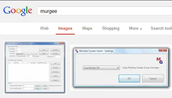 View Captured Images in Google Image Search