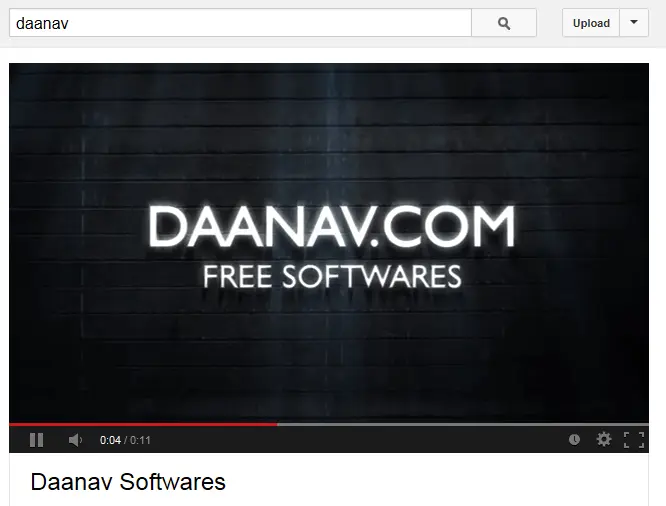 Watch Recorded Videos on Youtube