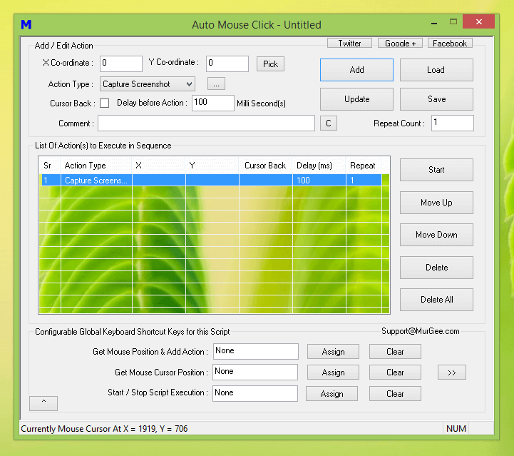 Capture Screenshot from a Macro Script with a Windows Automation Software